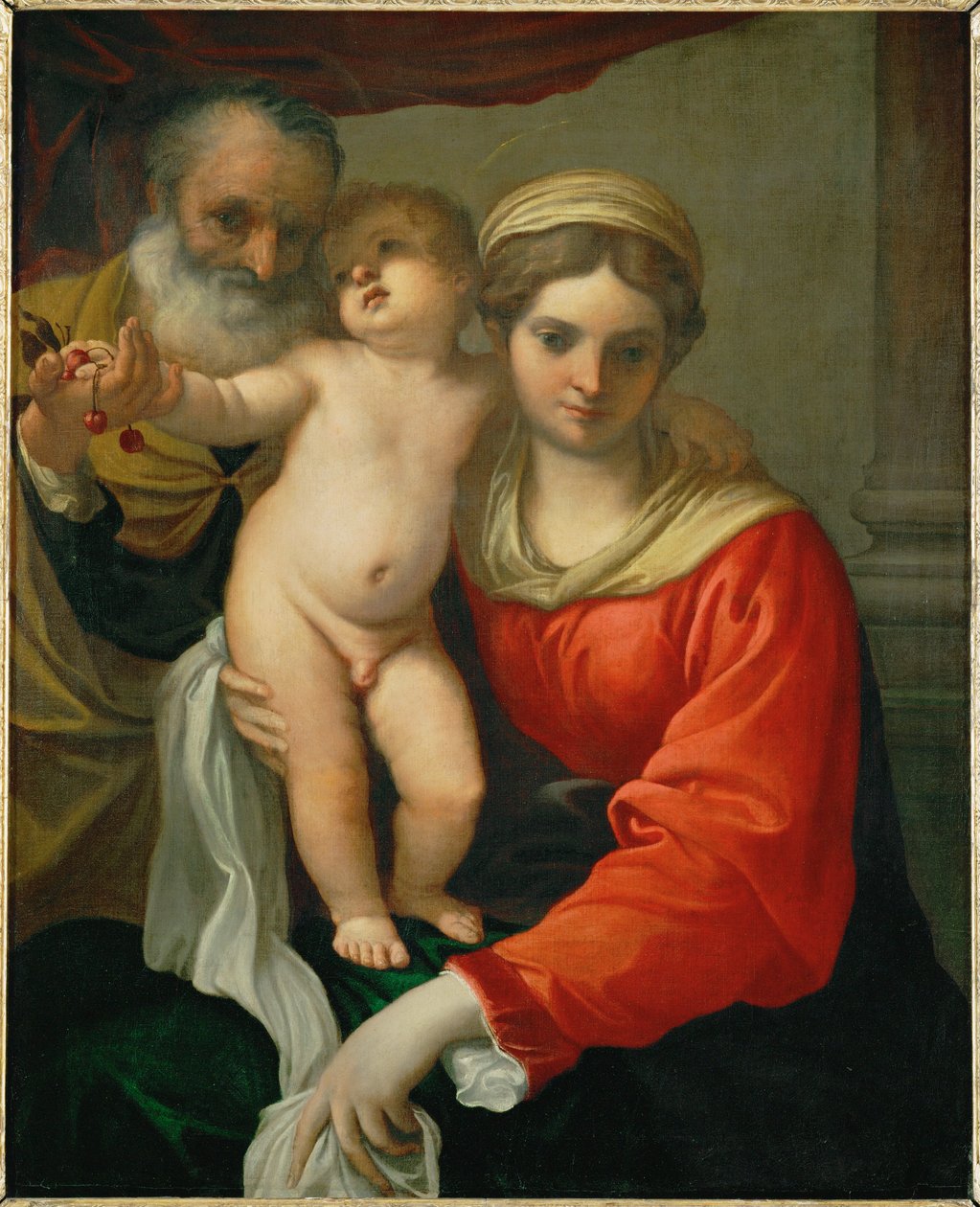 Madone avec des cerises ... - Annibale Carracci