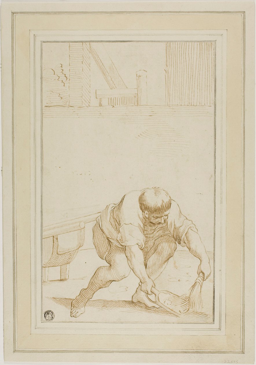 Collecteur de fumier - Annibale Carracci
