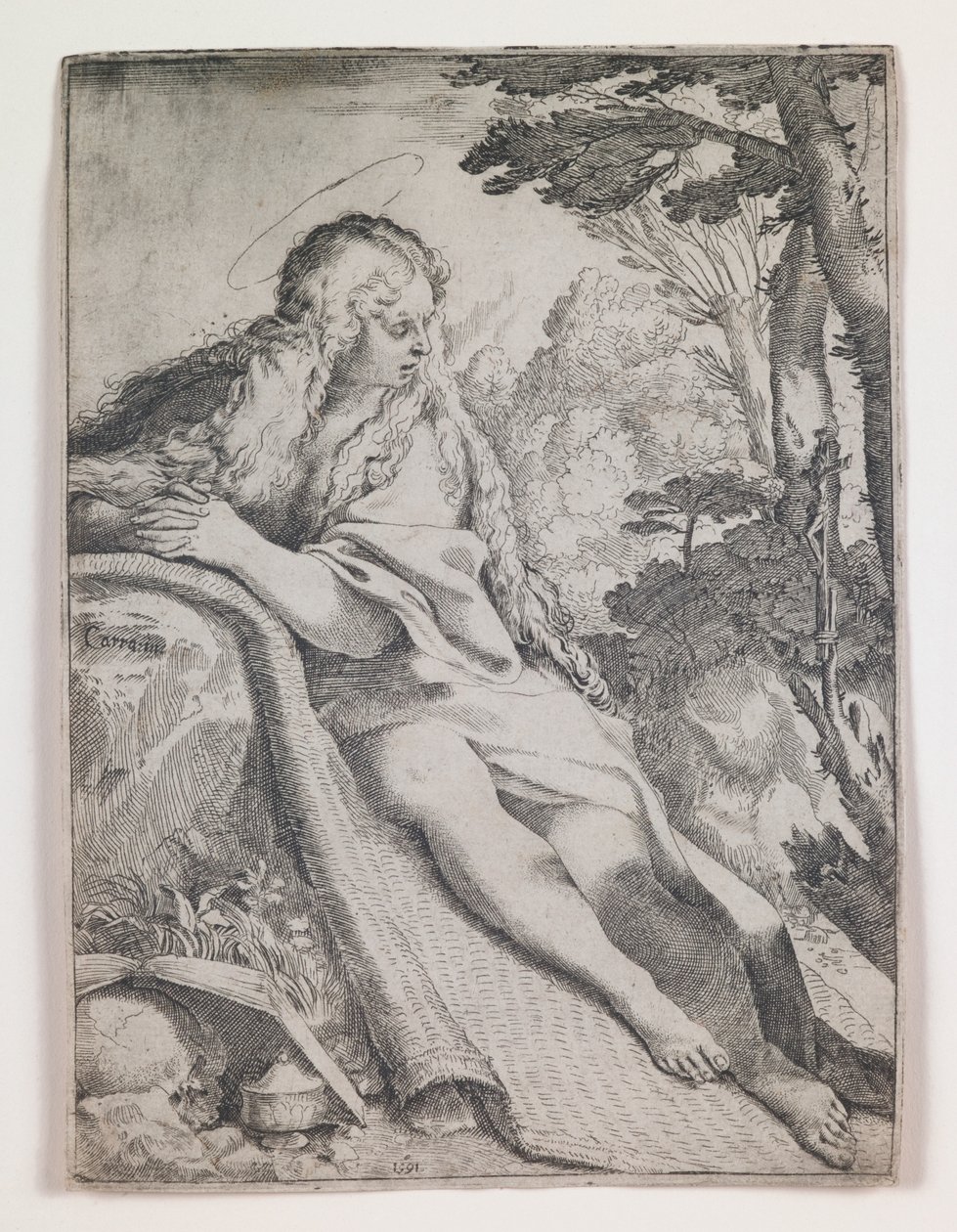 Marie Madeleine dans le désert - Annibale Carracci