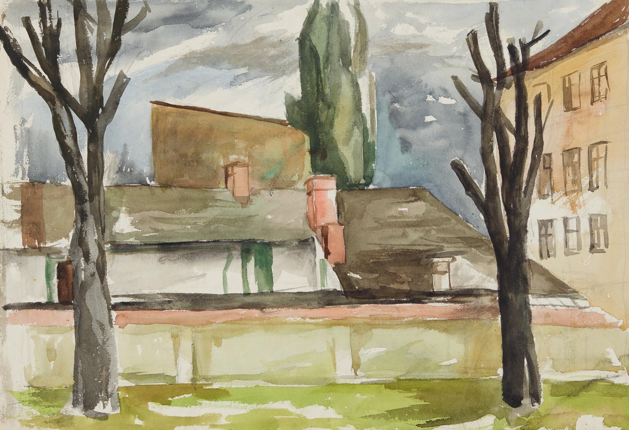 Arrière-cour - Anny Dollschein