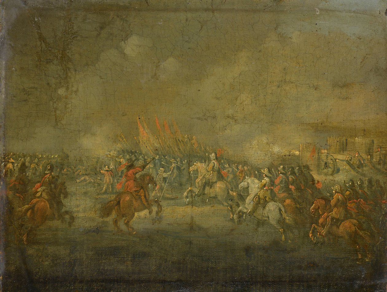 Escarmouche de cavalerie - Anonymous