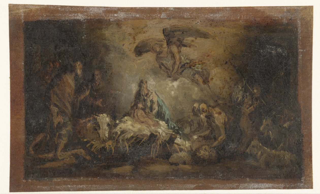 Adoration des bergers - Anonymous