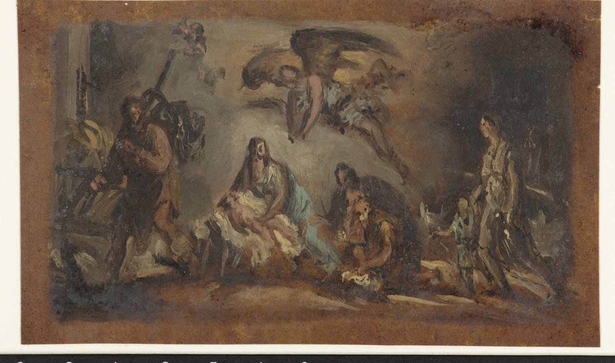 Adoration des bergers - Anonymous