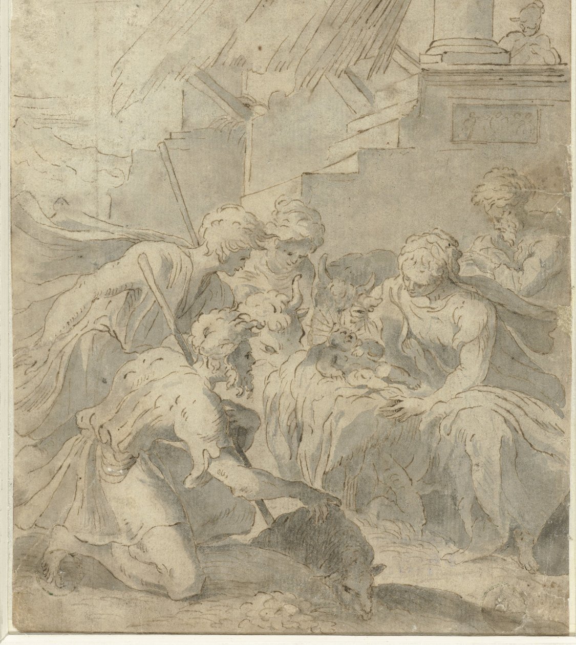 Adoration des bergers - Anonymous