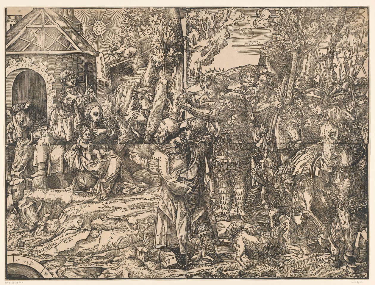 Adoration des mages - Anonymous