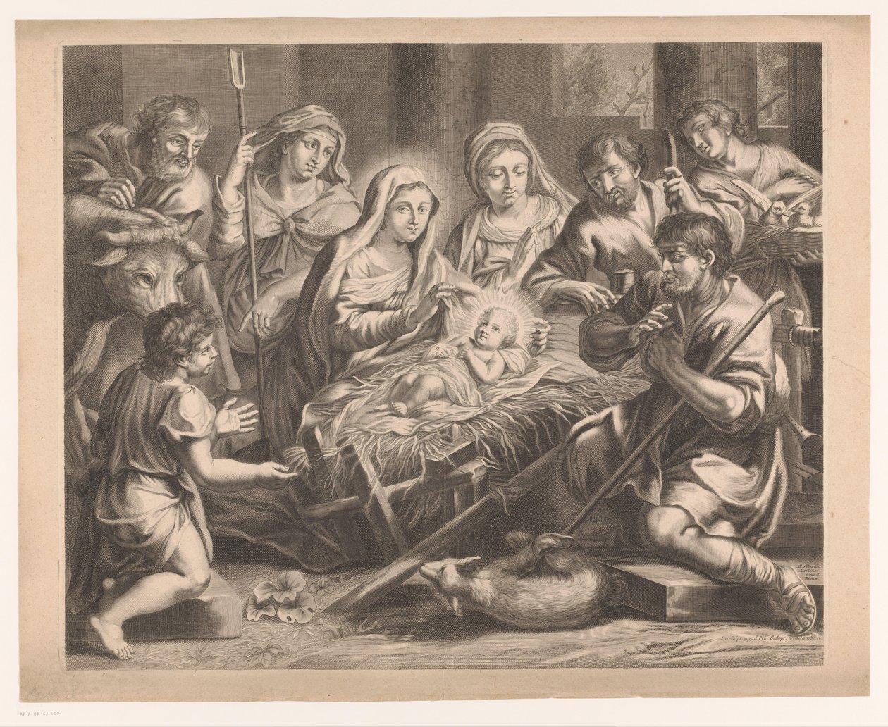Adoration des bergers - Anonymous