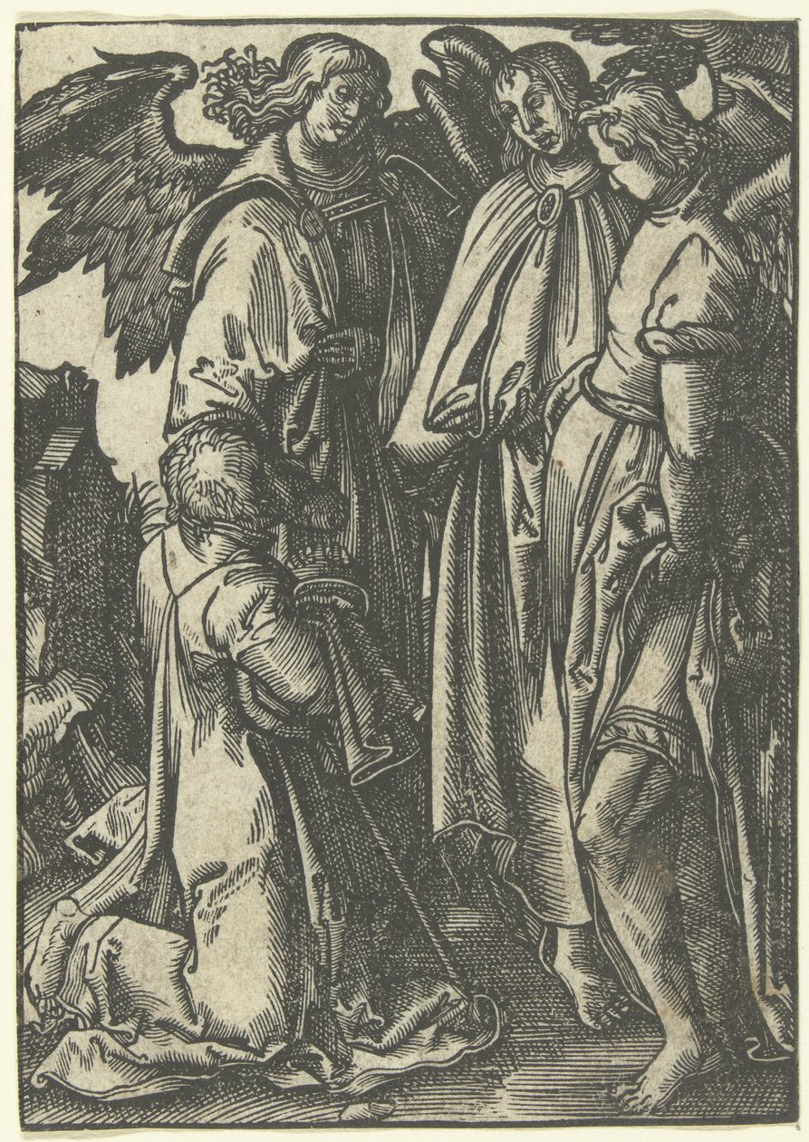 Abraham et les trois anges - Anonymous