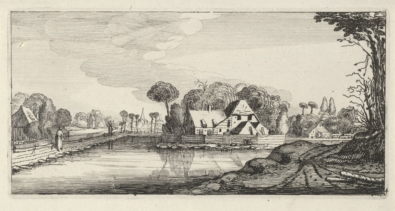 Ferme au bord de l