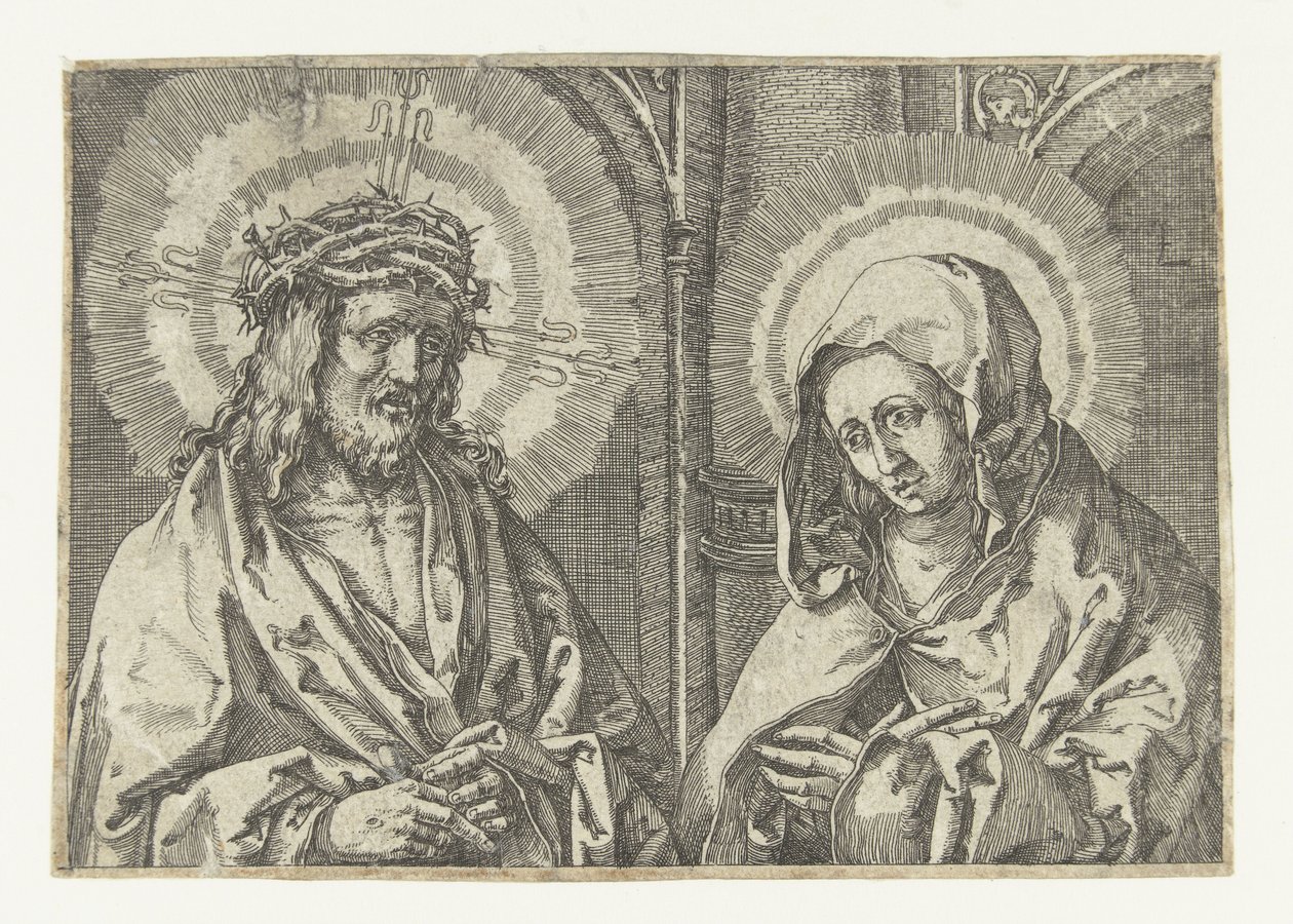 Christus en Maria - Anonymous