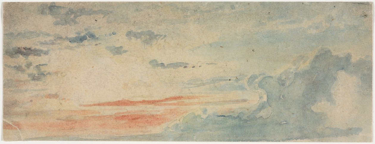 Étude de nuages - Anonymous