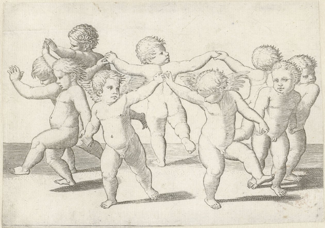 Putti dansants - Anonymous