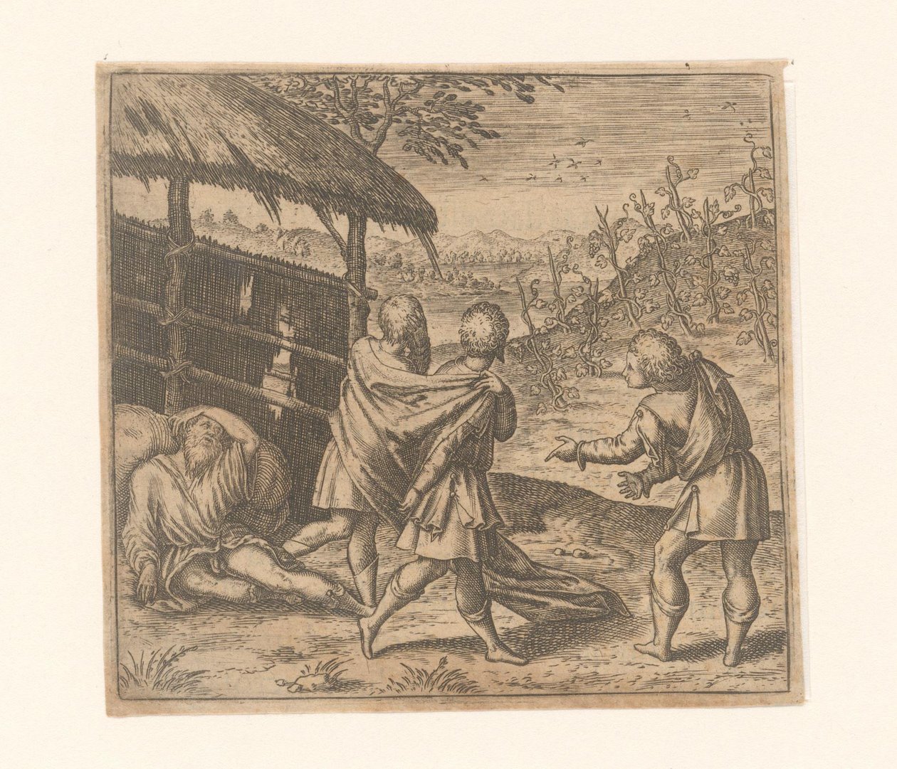 Ivresse de Noé - Anonymous