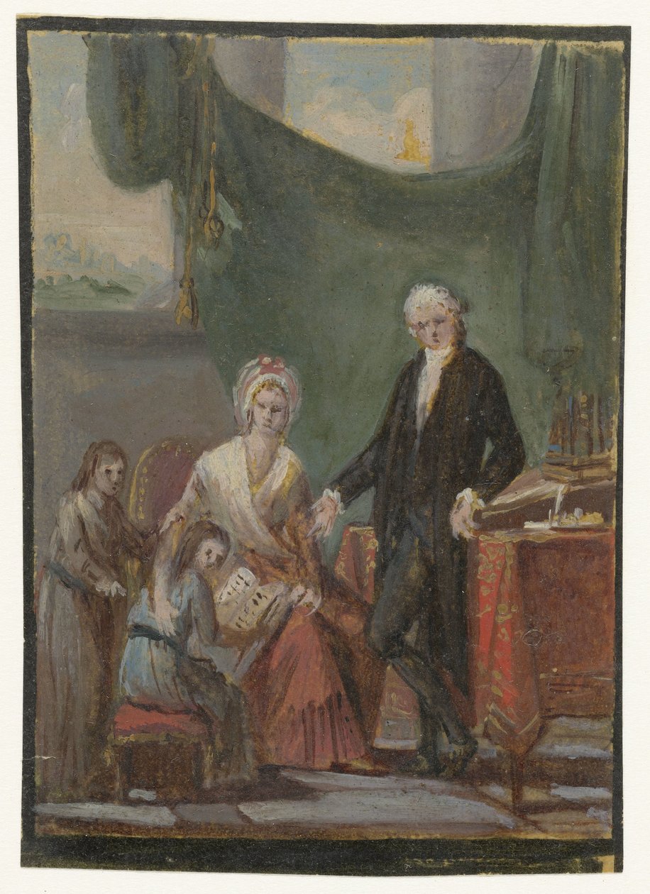 Groupe familial à l