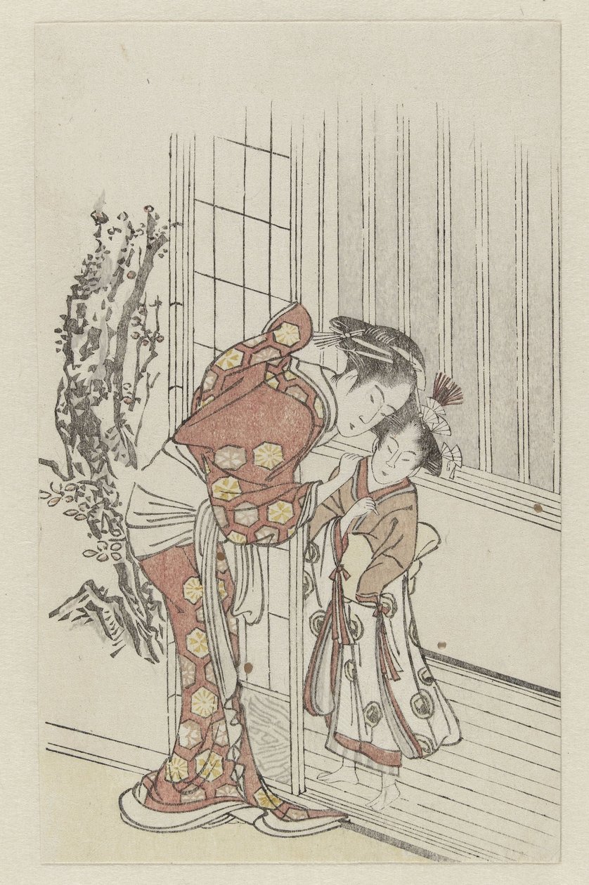 Femme et fille chuchotant - Anonymous