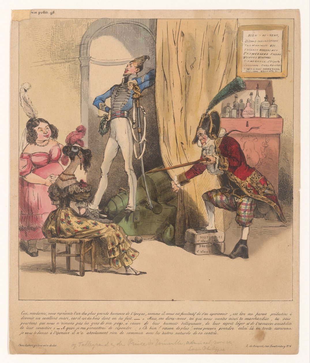 Caricature française - Anonymous
