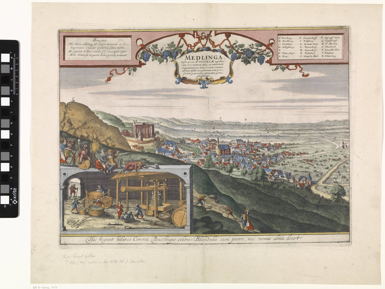 Vue sur Medlinga/Mödling - Anonymous