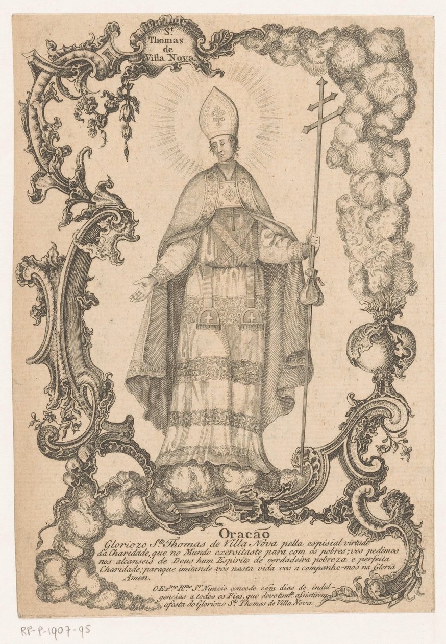 Saint Thomas de Villanova - Anonymous