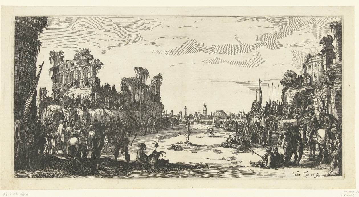Le martyre de Saint Sébastien - Anonymous