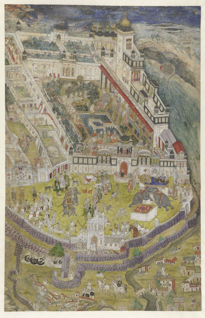Le palais à Kotah - Anonymous