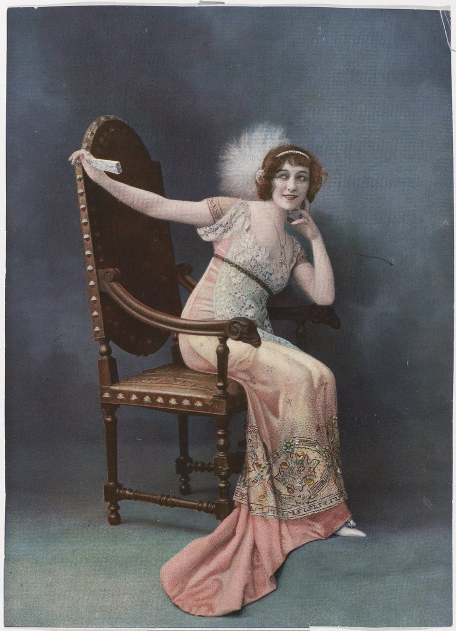 Les Modes, 1911 : Robe de soirée - Anonymous