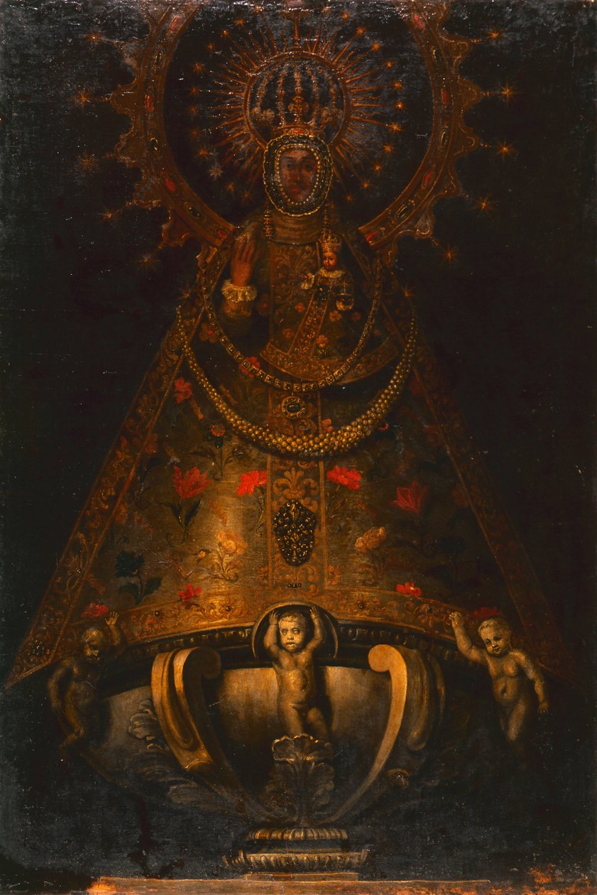 Madone aux fruits - Anonymous