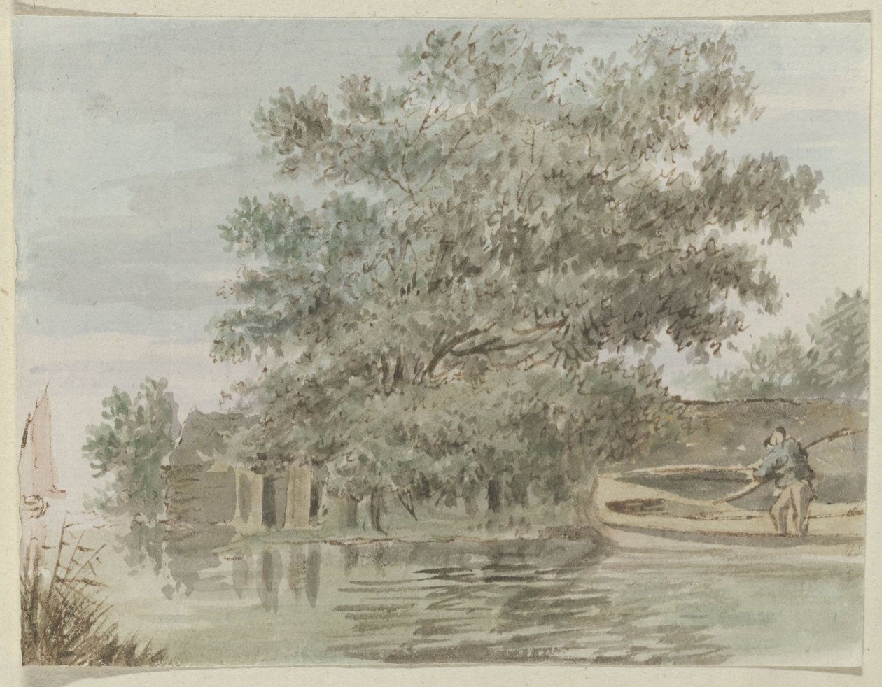 Homme près d