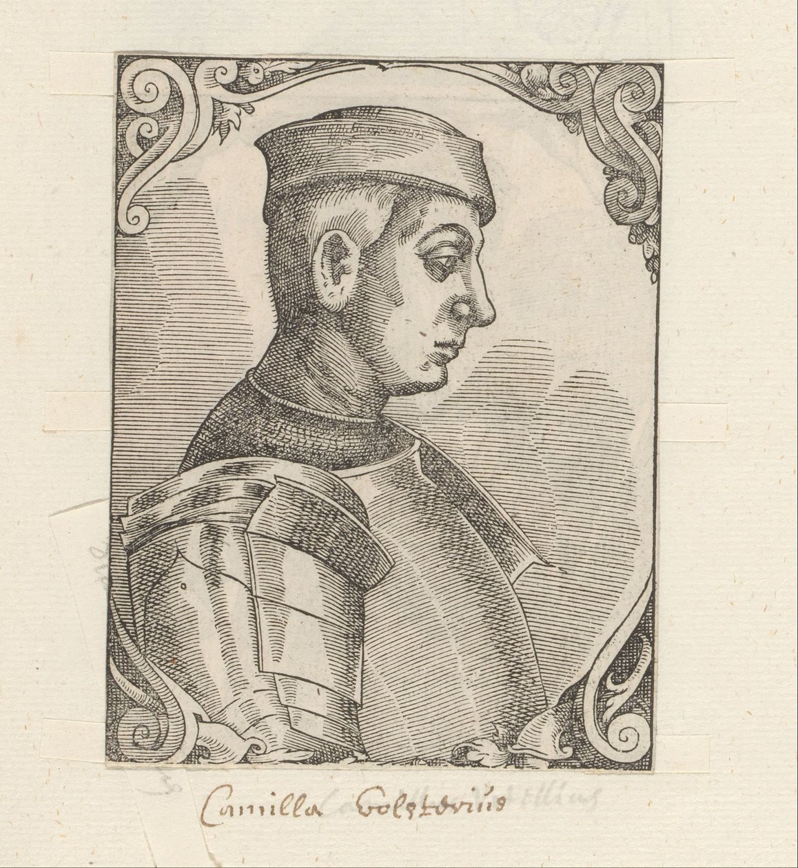 Portrait de Camillus Vitellus - Anonymous