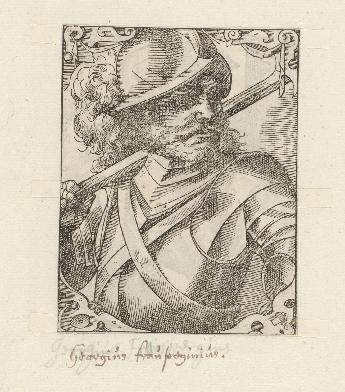 Portrait de Georg von Frundsberg - Anonymous