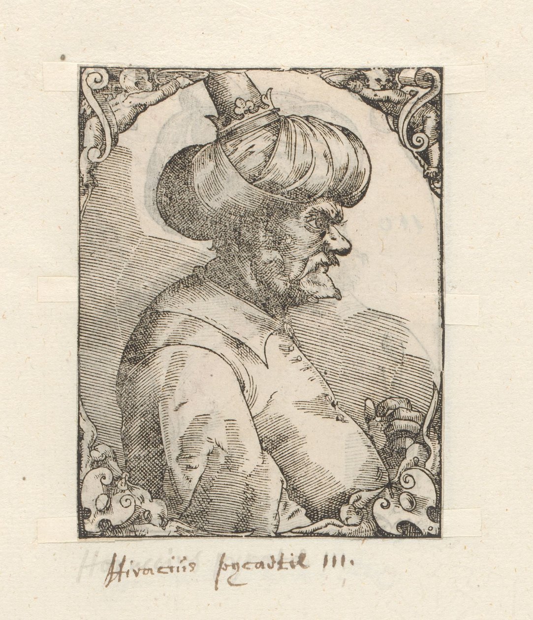 Portrait de Horuccius Barbarosso - Anonymous