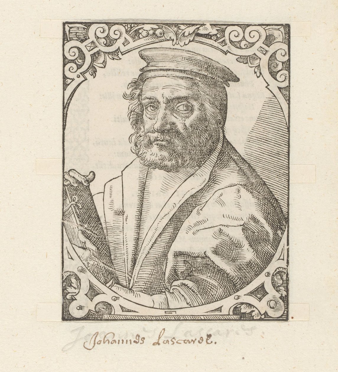 Portrait de Johannes Lascaris - Anonymous