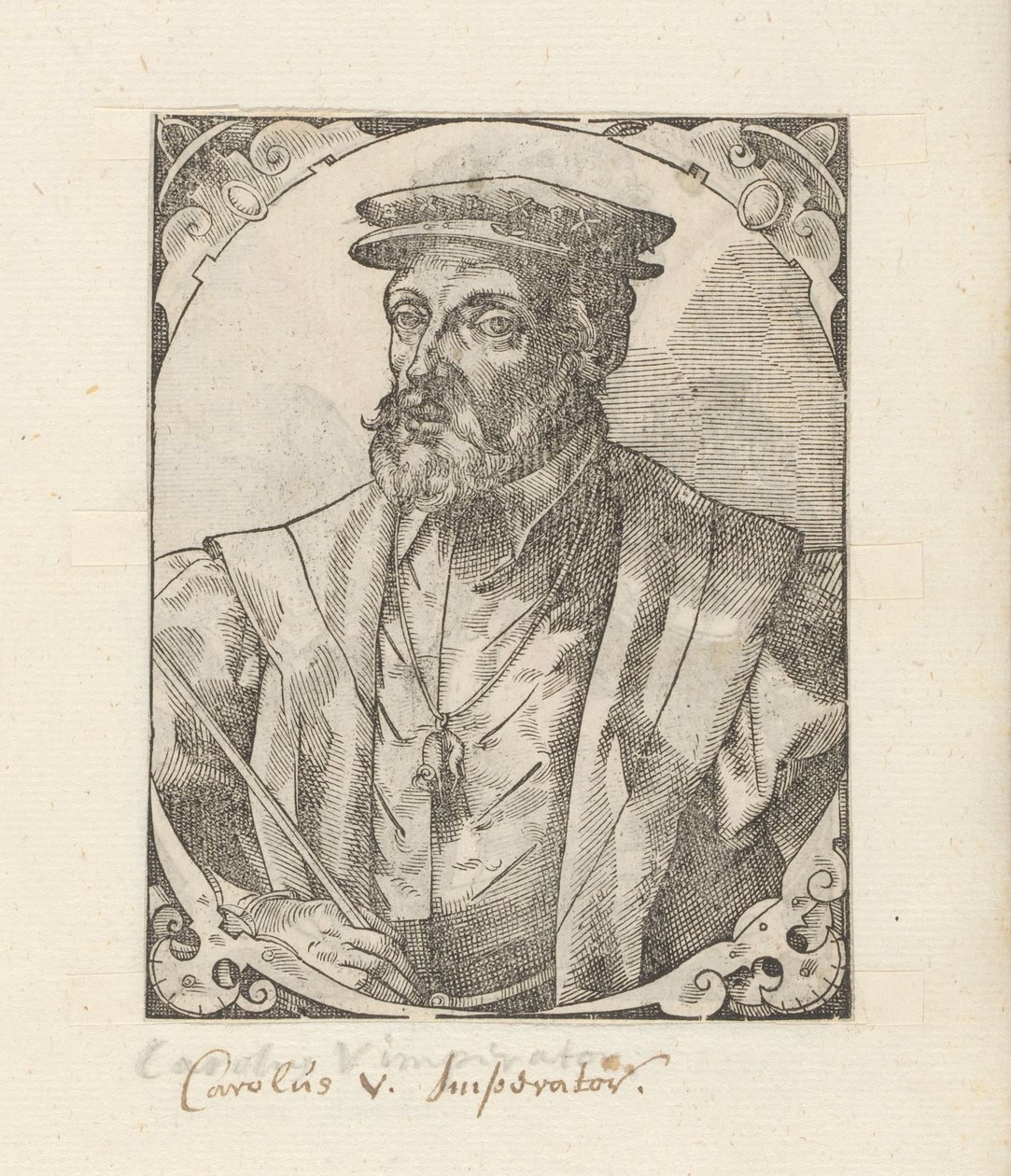 Portrait de Charles Quint de Habsbourg - Anonymous