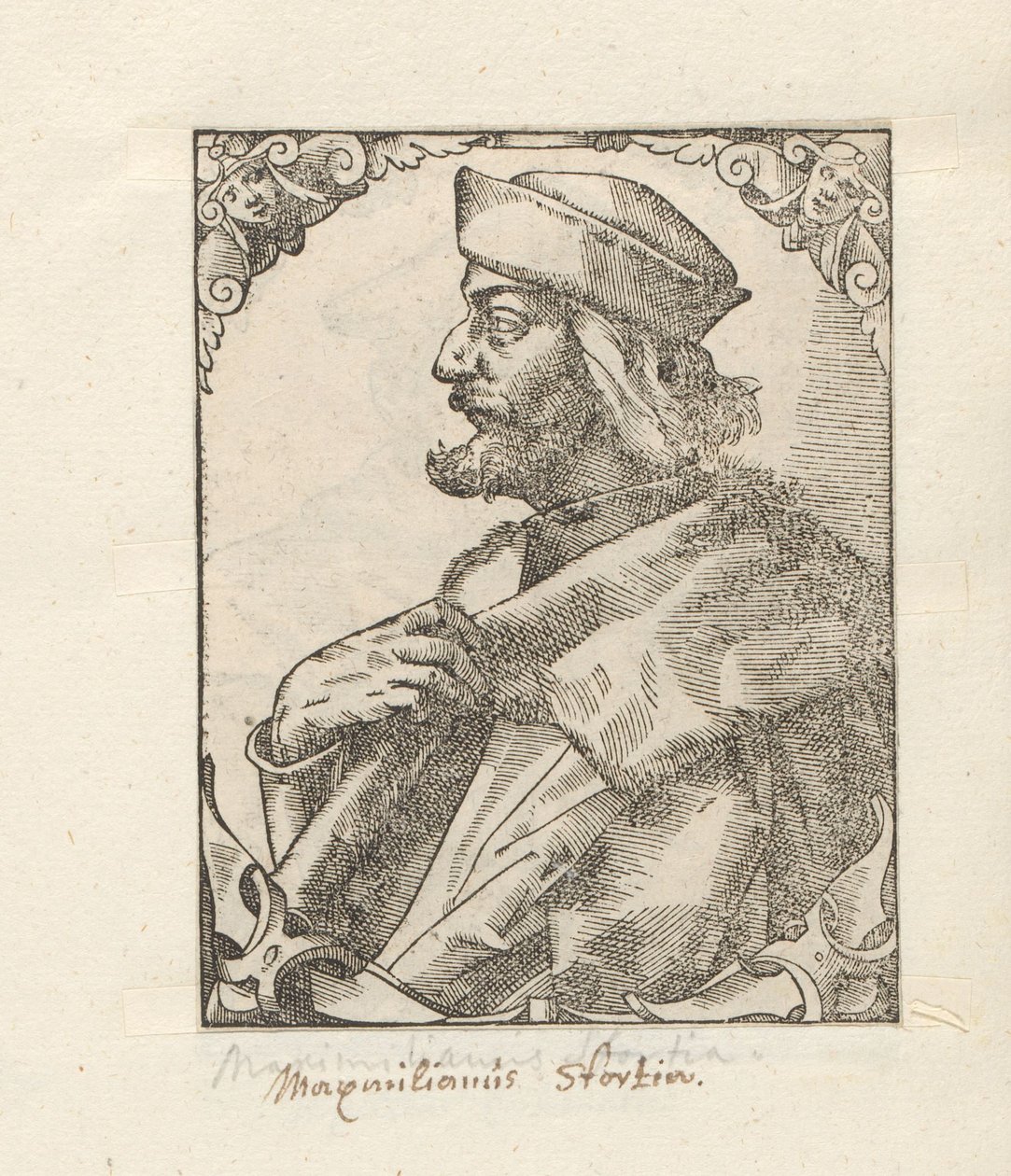 Portrait de Maximilien Sforza - Anonymous