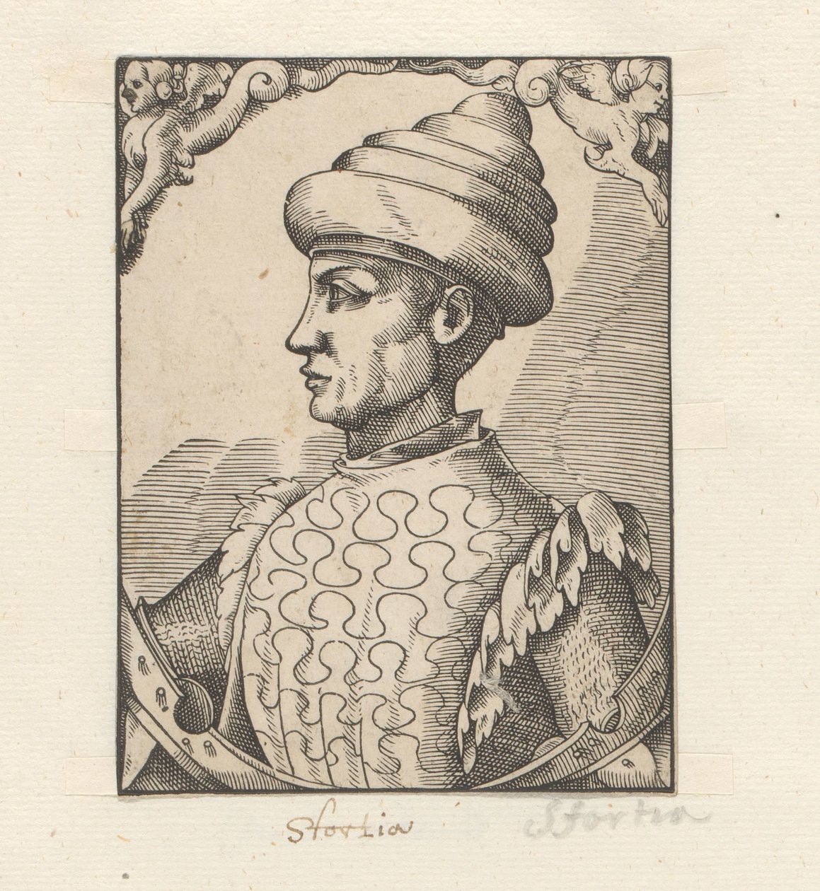 Portrait de Muzio Attendola Sforza - Anonymous