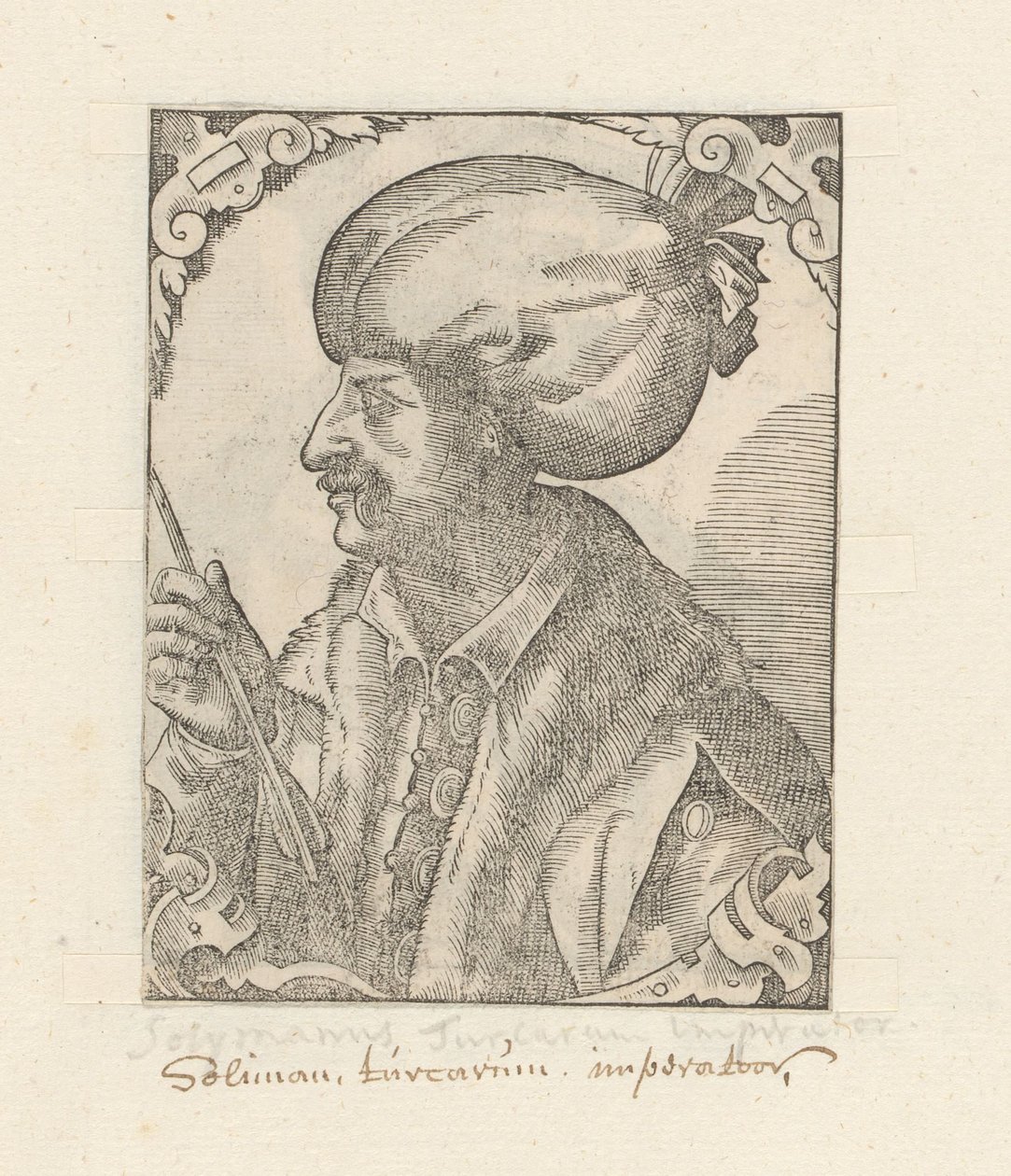 Portrait de Soliman le Magnifique - Anonymous