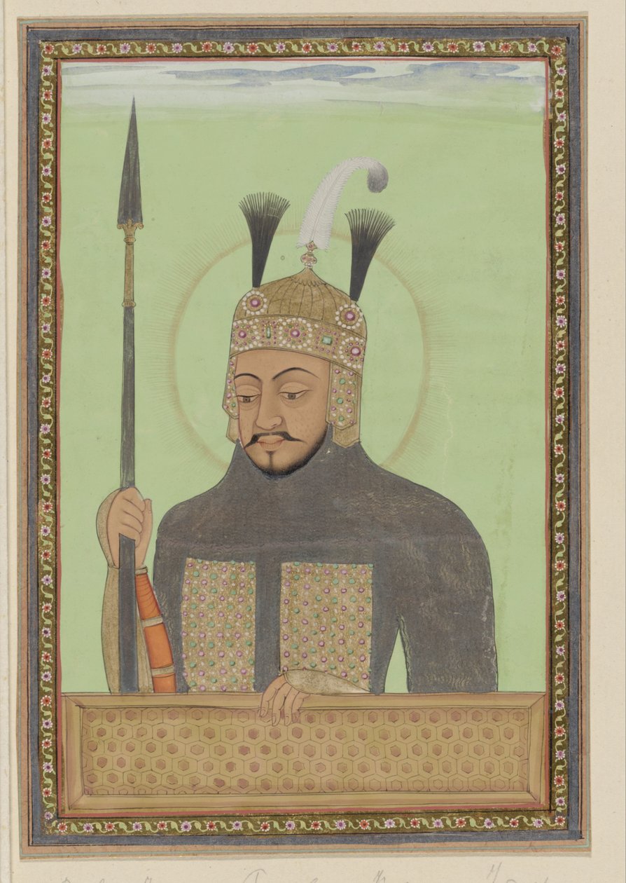 Portrait de Timur, également appelé Tamerlan - Anonymous