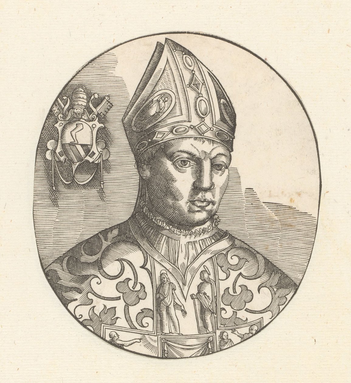 Portrait du pape Jean XXI - Anonymous