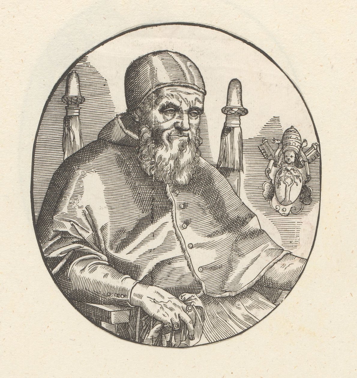Portrait du pape Jules II - Anonymous