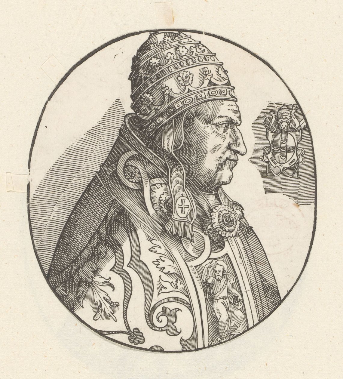 Portrait du pape Pie II - Anonymous