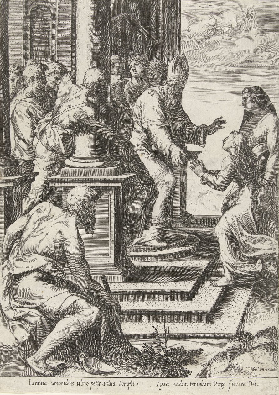 Présentation de Marie au temple - Anonymous