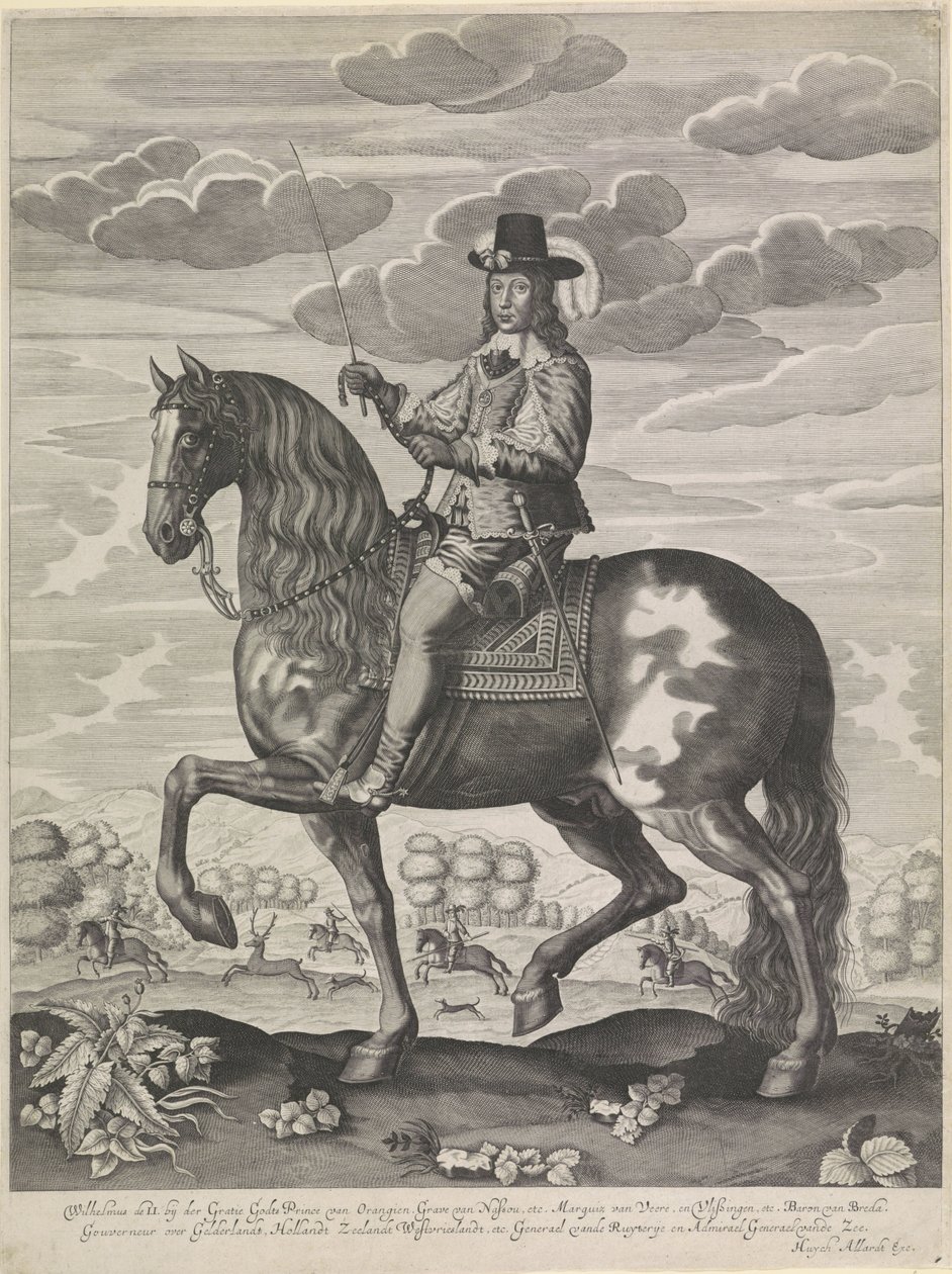 Portrait équestre de Guillaume II, prince d