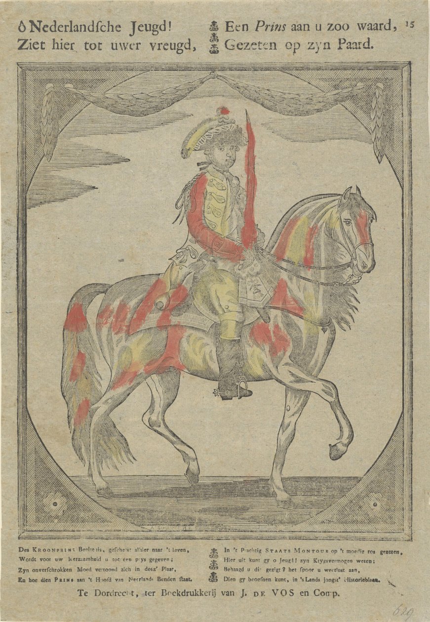 Portrait équestre de Guillaume V, prince d