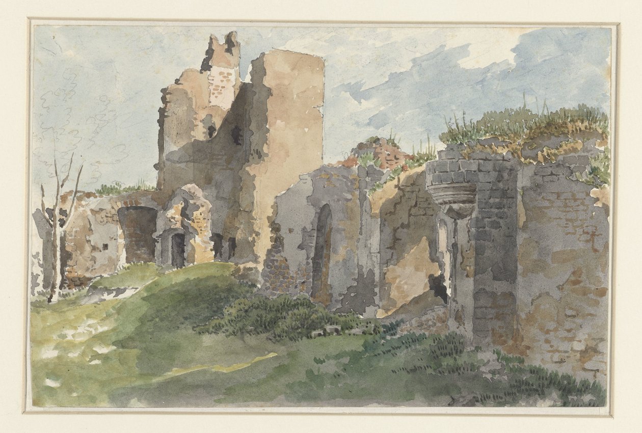 Ruines du Château de Chevreuse - Anonymous