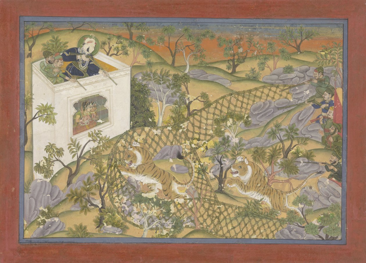 Chasse au tigre - Anonymous