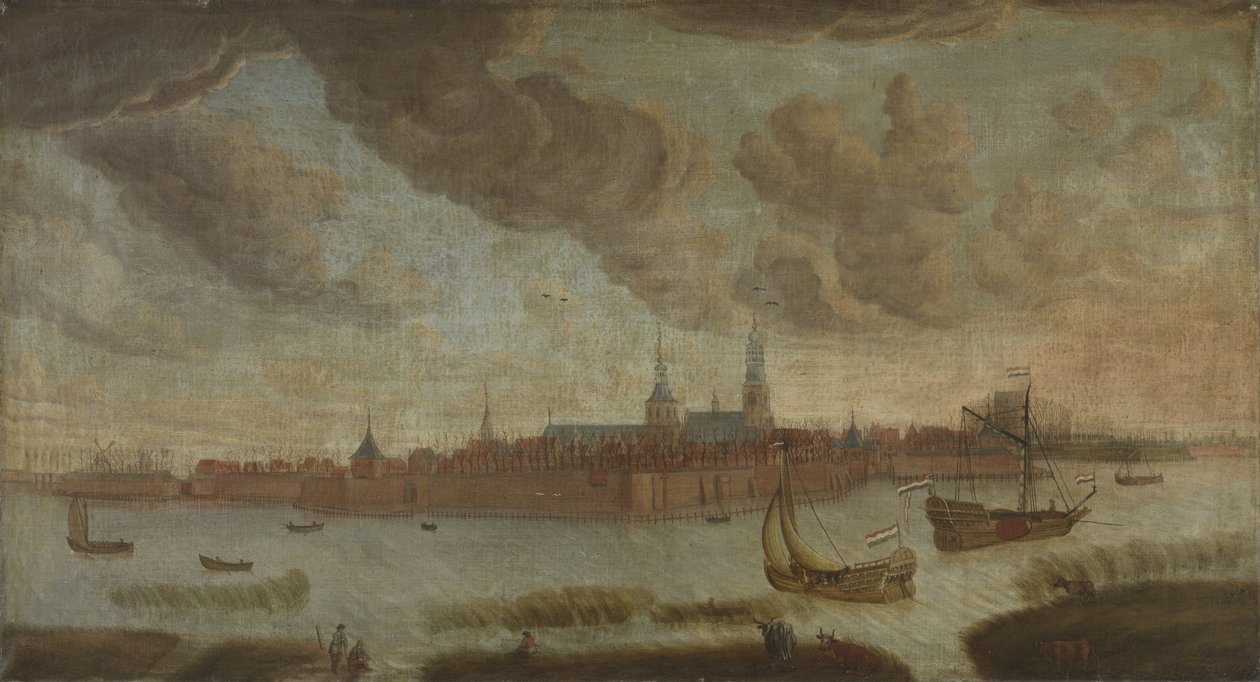 Vue de Heusden - Anonymous