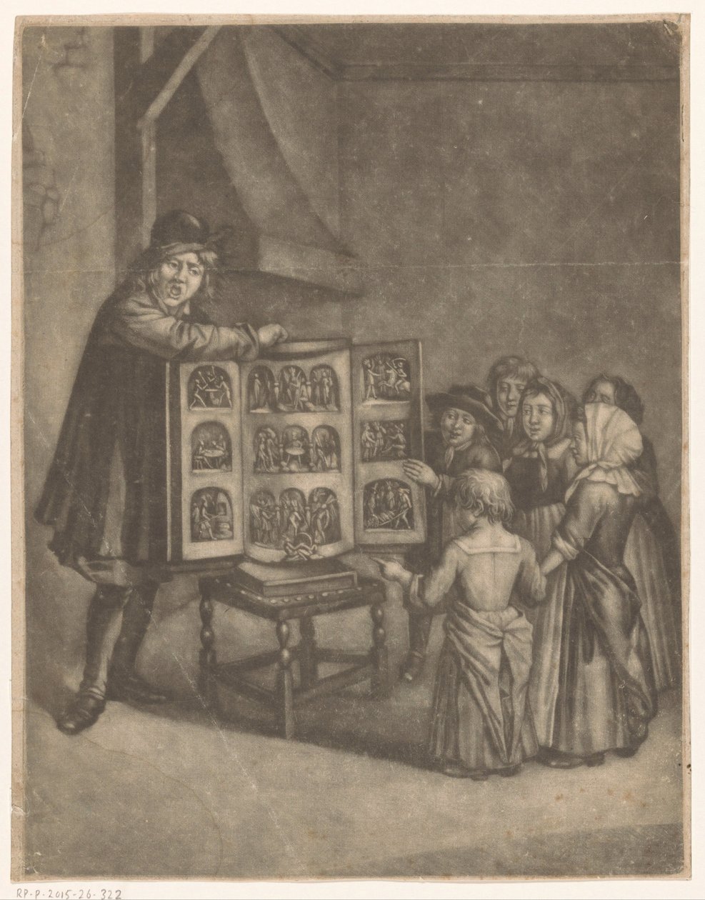 Six enfants autour d