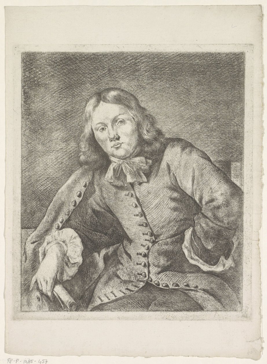 Jeune homme assis - Anonymous