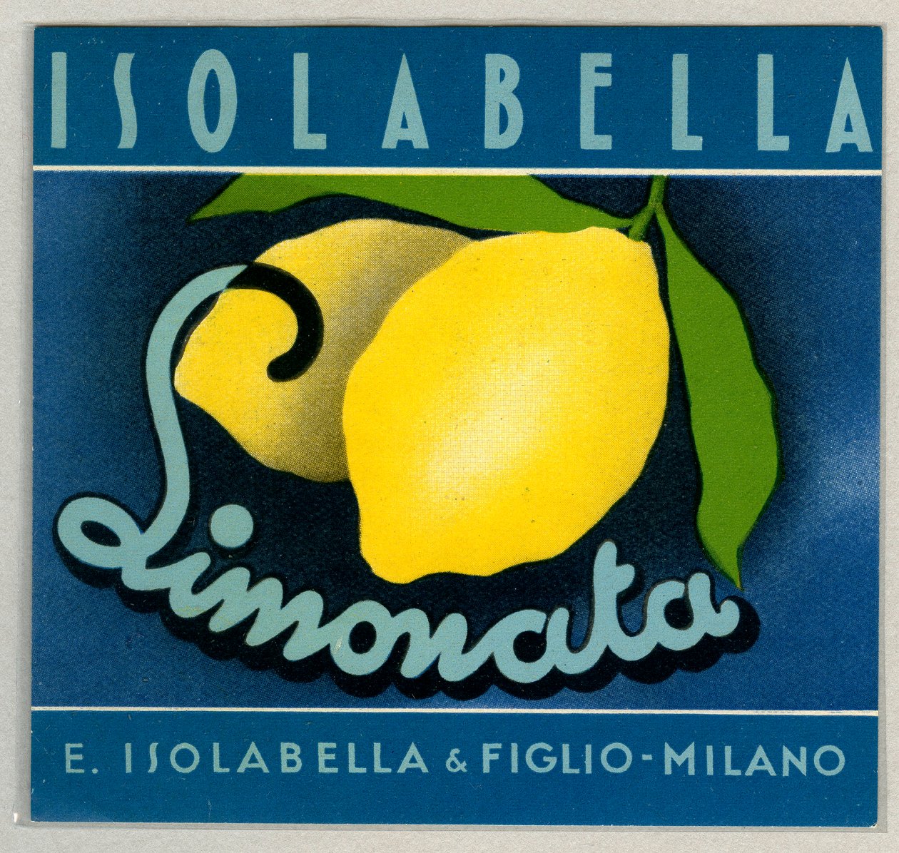 Publicité pour la limonade italienne - Anonymous Anonymous