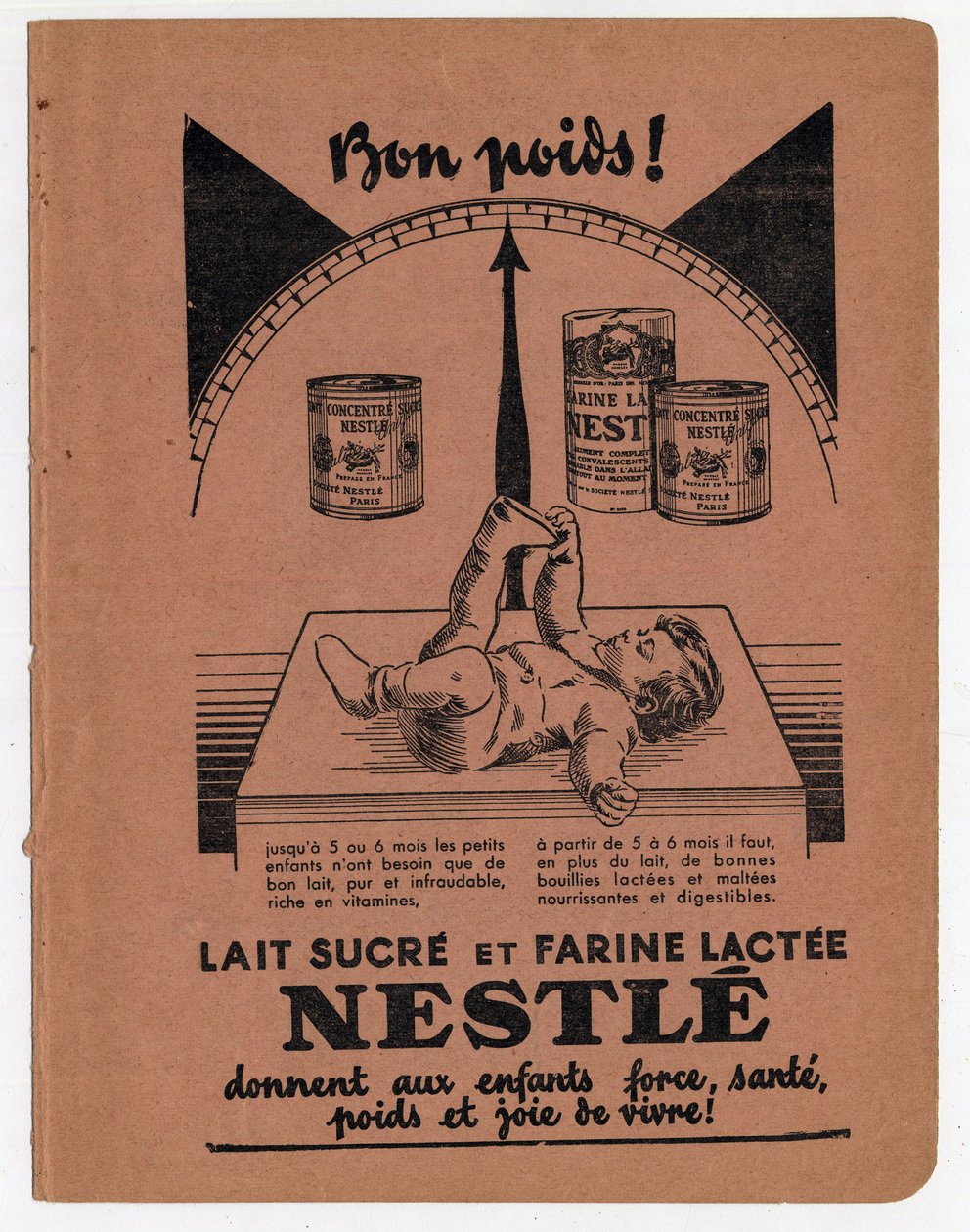 Publicité Nestlé pour le lait sucré pour enfants - Anonymous Anonymous