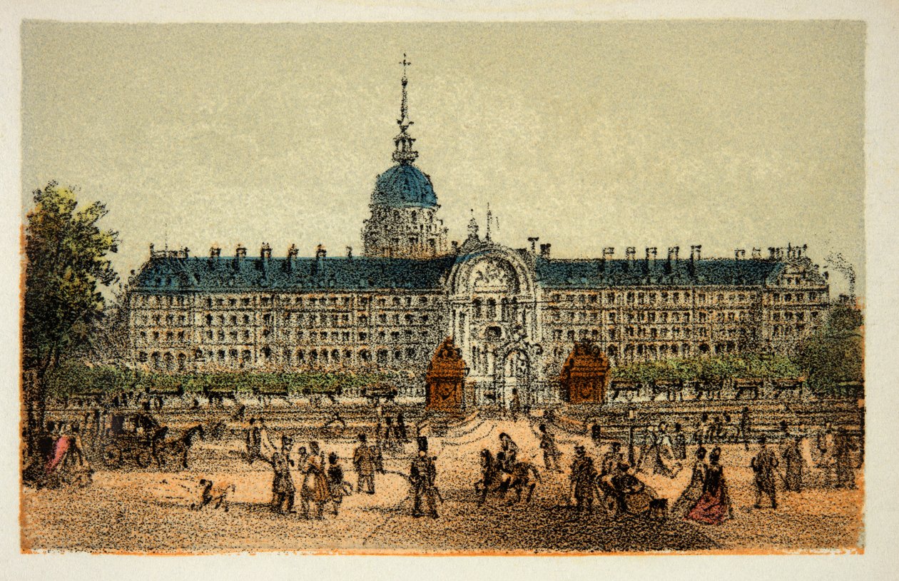 Paris 1874 : Hôtel des Invalides - Anonymous Anonymous