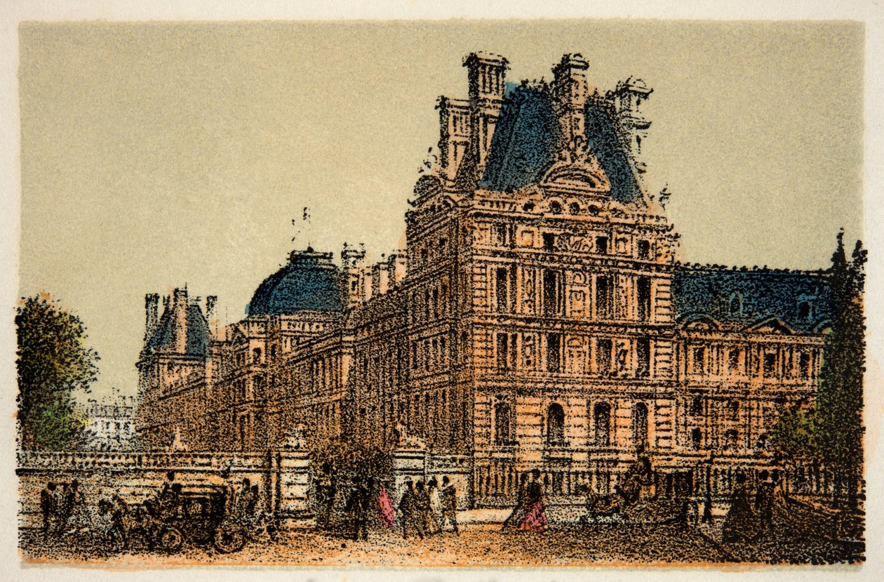 Paris en 1874 : Les Tuileries - Anonymous Anonymous